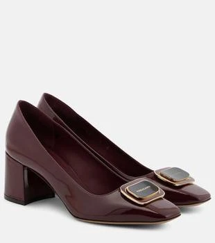 Salvatore Ferragamo | Vella 60 patent leather pumps