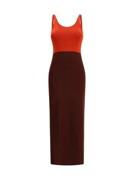 Fendi | Fendi Scoop Neckline Long Dress