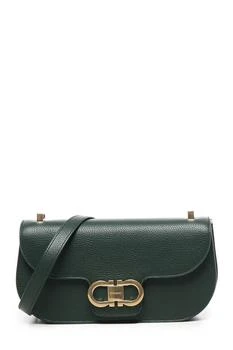 Salvatore Ferragamo | Ferragamo Double Gancini Mini Crossbody Bag