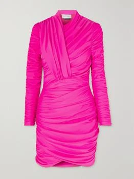 + Ester Manas Draped Stretch-jersey Mini Dress