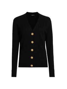 Balmain | Loose Cashmere-Wool Cardigan