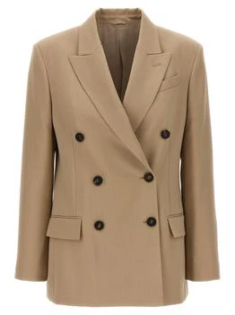 Brunello Cucinelli | Brunello Cucinelli Double Breasted Tailored Blazer