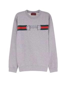 Gucci | Gucci Logo Printed Jersey Sweatshirt