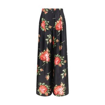 Dolce & Gabbana | Silk Casual Women's Pants