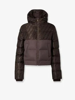 Fendi | FF Jacquard nylon down jacket