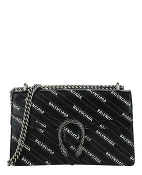 Gucci | X Balenciaga Logo Print Dionysus Shoulder Bag