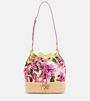 Dolce 
Gabbana | Taormina DG floral bucket bag