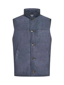 Brunello Cucinelli | Brunello Cucinelli Buttoned Sleeveless Gilet