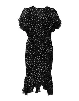 Dolce & Gabbana | Lace Polka Dot Chiffon Women's Dress