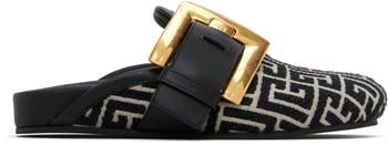 Balmain | Black
Beige Anthem Mule Loafers