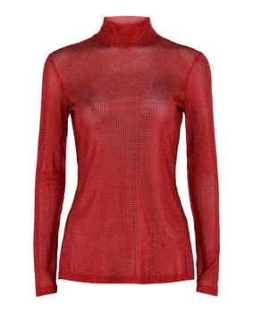 Salvatore Ferragamo | Crystal-Embellished Long Sleeve Top