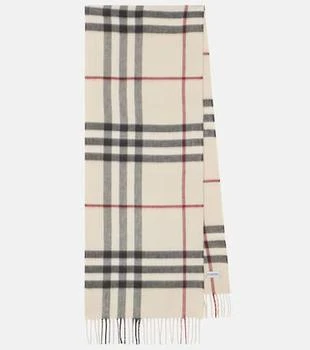 Burberry | Giant Check cashmere scarf