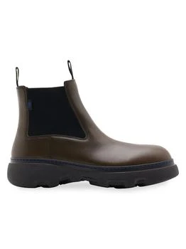 Burberry | Mini Creeper Leather Chelsea Boots
