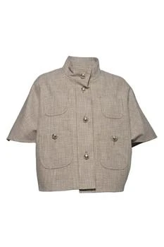 Max Mara | Max Mara Button-Up Short-Sleeve Shirt