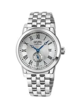 Gevril | Madison 39MM Stainless Steel Automatic Bracelet Watch