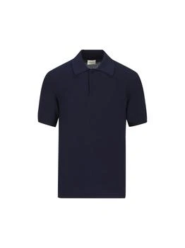 Yves Saint Laurent | Saint Laurent Button Detailed Short-Sleeved Polo Shirt