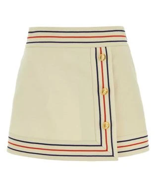 Gucci | Gucci Striped Wrap Skirt