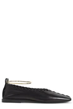 Jil Sander | Jil Sander Ring-Detailed Stitching Ballet Flats