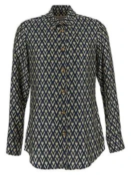Valentino | Valentino Curved Hem Button-Up Shirt