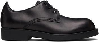MM6 | Black Lace-Up Derbys
