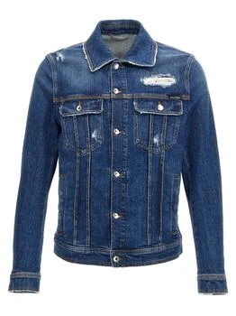 Dolce & Gabbana | Dolce & Gabbana Buttoned Straight Hem Denim Jacket