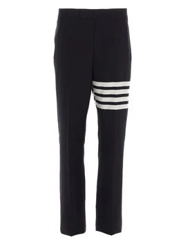 Thom Browne | Thom Browne 4-Bar Striped Detail Trousers