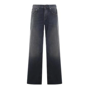 Balenciaga | Balenciaga Destroyed Wide-Leg Baggy Jeans