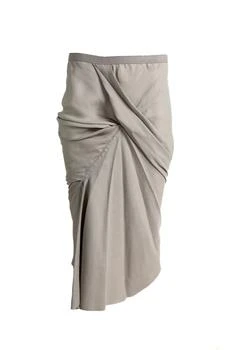 Rick Owens | Rick Owens Asymmetric Midi Skirt