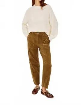 Lunar Relaxed Straight-Leg Pant In Ginger