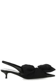Balenciaga | Balenciaga Bow Detailed Slingback Pumps