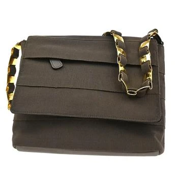 Salvatore Ferragamo | Vala Shoulder Bag Canvas Canvas Shoulder Bag Bag (Pre-Owned)