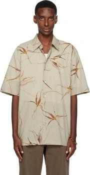Dries Van Noten | Beige Floral Shirt