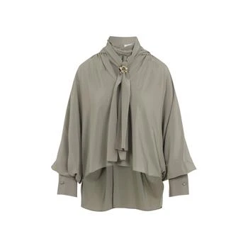 Max Mara | Max Mara Leonida Bow Plaque Shirt