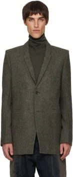 Rick Owens | Khaki Concordians Runway Concordian Blazer