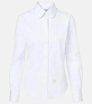 Thom Browne | Pinstripe cotton poplin shirt