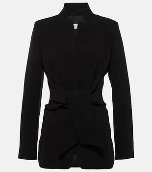 Max Mara | Belted cady blazer