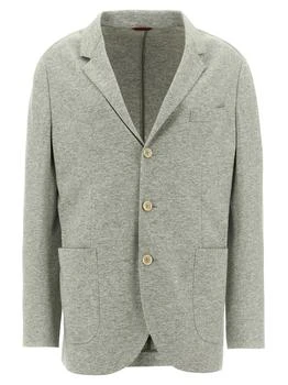 Brunello Cucinelli | Brunello Cucinelli Single Breasted Jersey Blazer