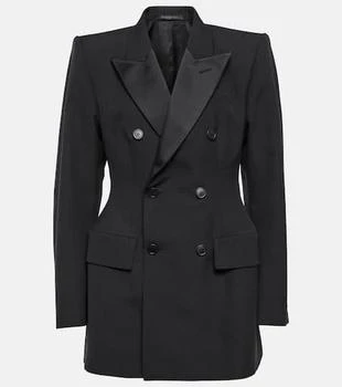 Balenciaga | Hourglass double-breasted wool blazer