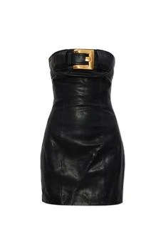 Balmain | Leather dress