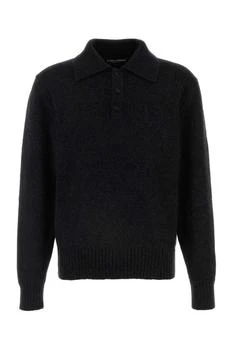 Dolce
Gabbana | Dolce
Gabbana DG Logo Embroidered Knitted Polo Shirt