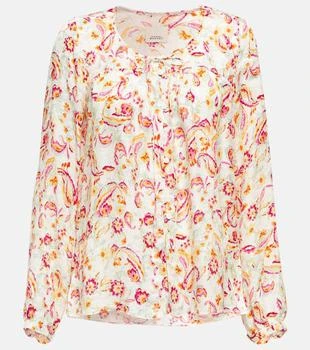 Isabel Marant | Prian printed silk-blend blouse