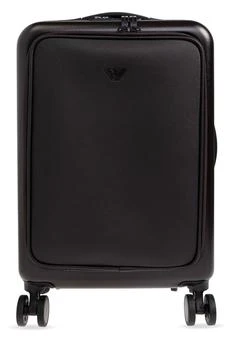 Emporio Armani Emporio Armani Logo Plaque Zip Around Trolley