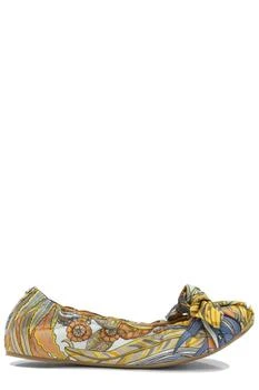 Salvatore Ferragamo | Ferragamo Bow Embellished Ballet Flats