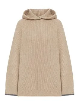 Brunello Cucinelli | Brunello Cucinelli Long Sleeve Hooded Jumper