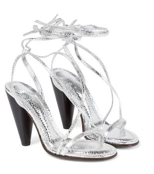 Isabel Marant | Aliza metallic leather sandals