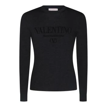 Valentino | Valentino Logo Intarsia Crewneck Jumper