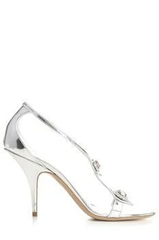 Salvatore Ferragamo | Ferragamo Siby 95 Crystal Strap Heeled Sandals
