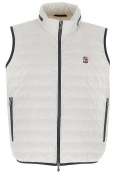 Brunello Cucinelli | Brunello Cucinelli Quilted Zipped Gilet