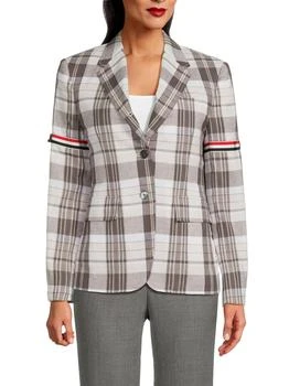Thom Browne | Plaid Blazer