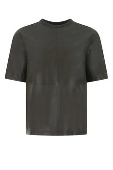AMIRI | Amiri Crewneck Short-Sleeved Leather T-Shirt